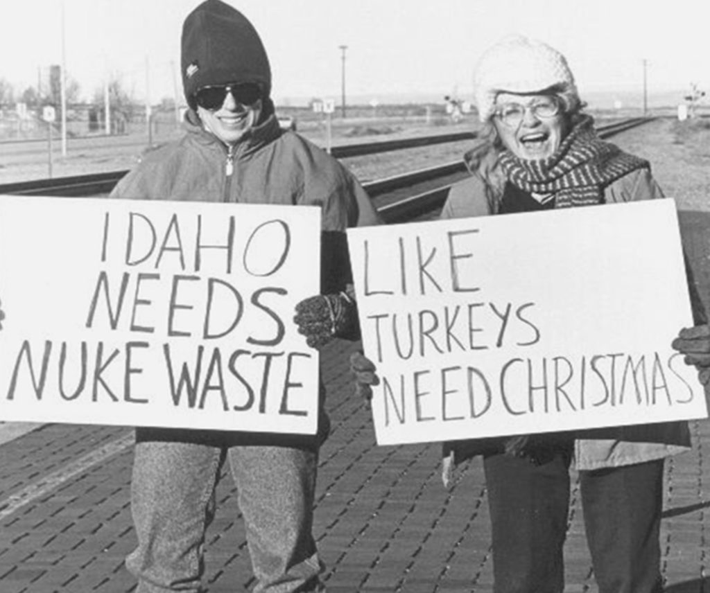Idaho-Needs-Nuke-Waste-Like-Turkeys-Need-Christmas Donate Button