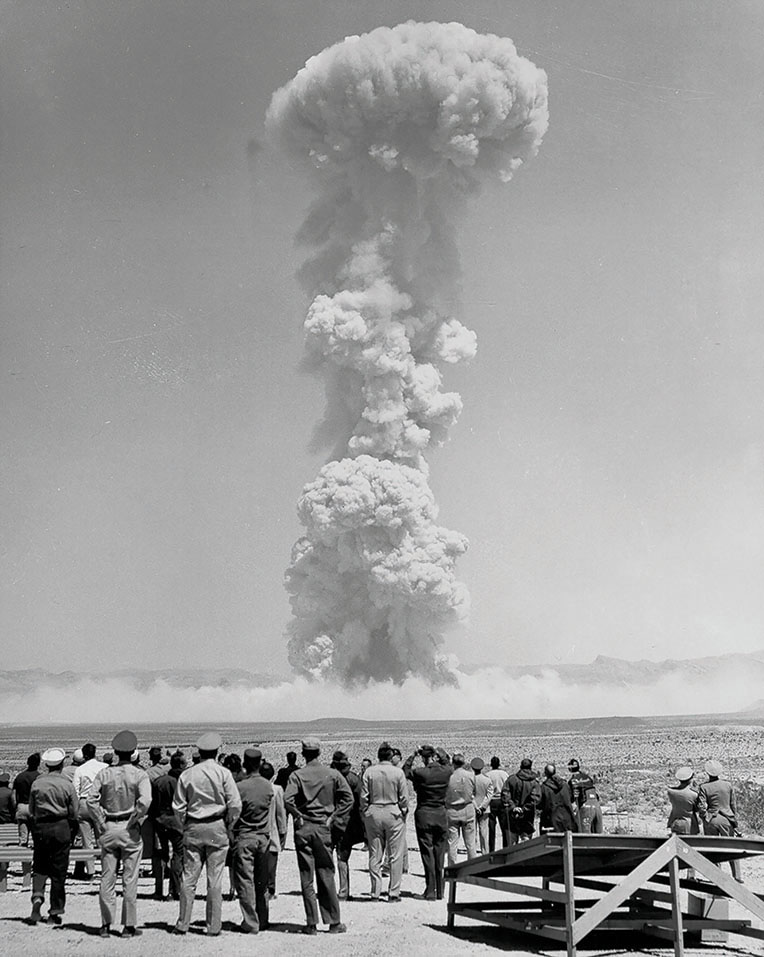 Operation Teapot, 1955. Photo courtesy the National Nuclear Security Administration/Nevada Test Site Office