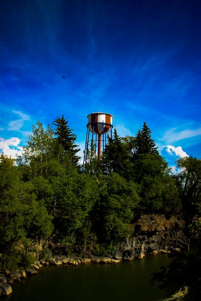 Idaho Falls water tower. Photo by Dan Cutler.